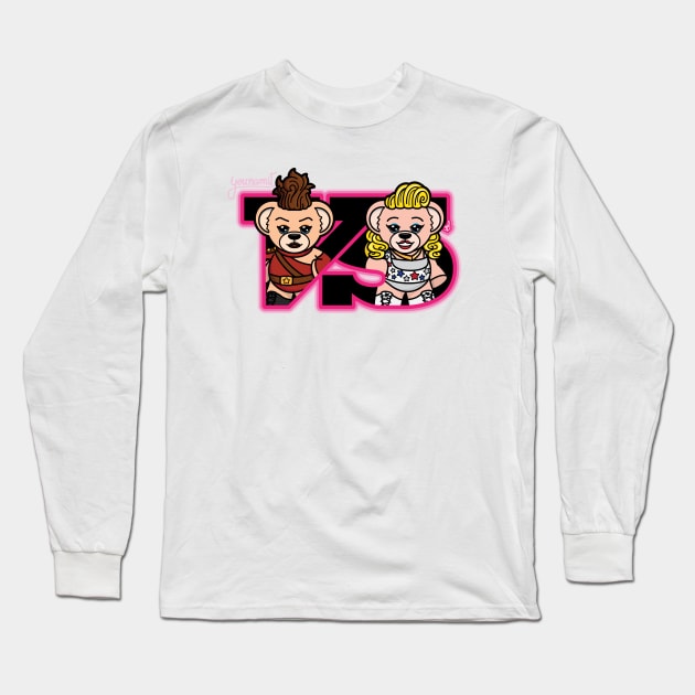 Younamit! Wrestler VS Combo #1 Long Sleeve T-Shirt by younamit